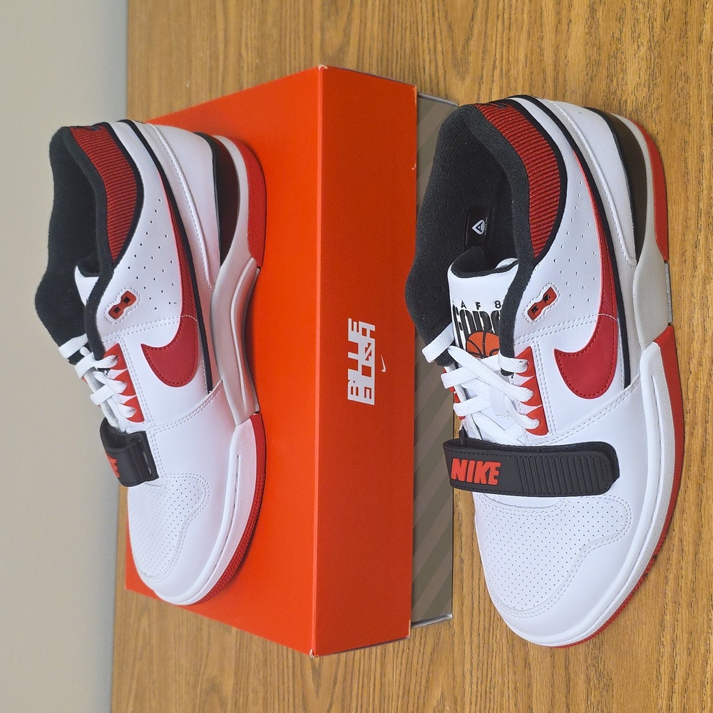 Nike Air Alpha Force 88 SP Billie Eilish "Fire Red" Men's 11.5 DZ6763 101 NEW